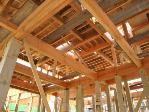 在来工法木造住宅の構造部