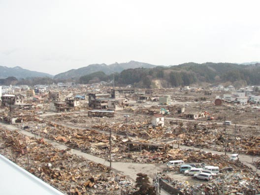 東日本大震災の岩手県宮古市の被災状況