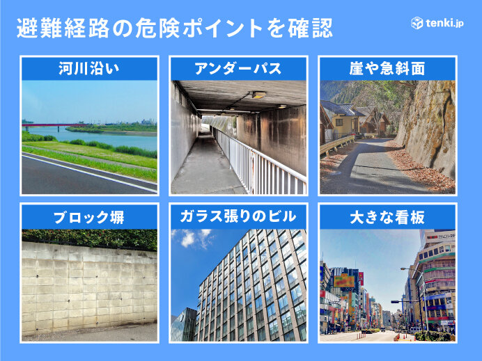 避難所まで移動する危険性を避けられる