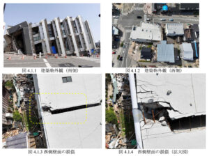 鉄筋コンクリートの建物が地震で倒壊した事例：能登半島沖地震