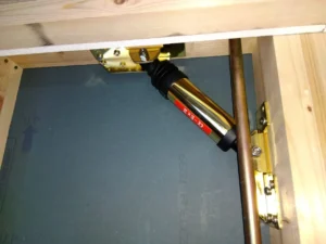 制震ダンパー施工事例（株式会社三宝工務店様・S様邸・新築工事）