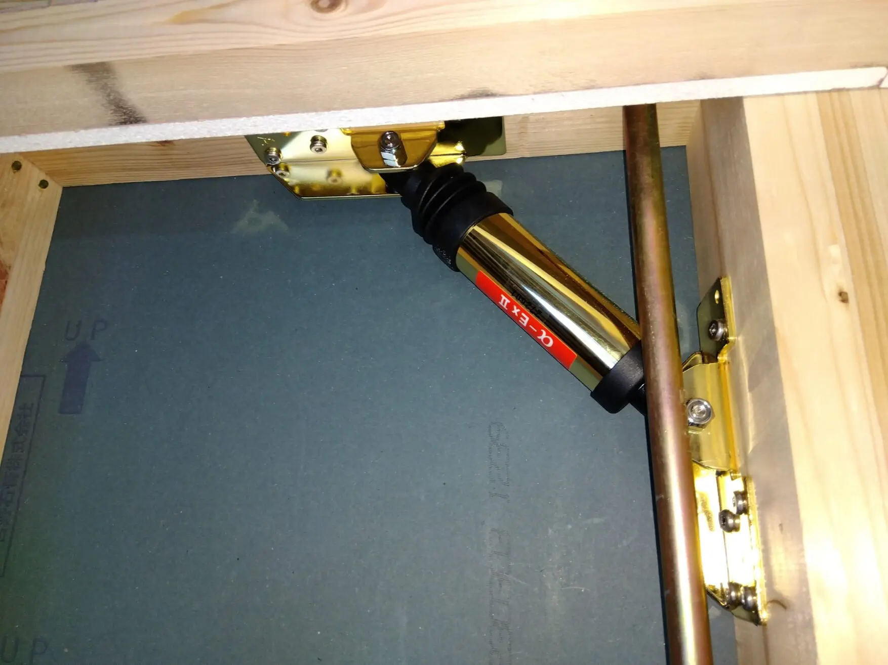 制震ダンパー施工事例（株式会社三宝工務店様・S様邸・新築工事）